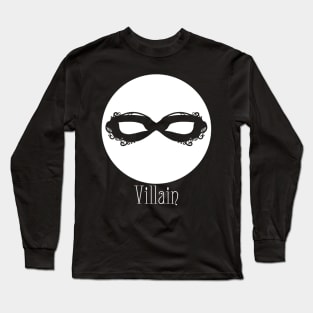 White Masque - Villain Long Sleeve T-Shirt